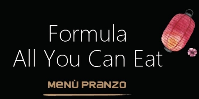 Menù All You Can Eat Pranzo